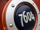 Nautical Porthole Style House Number Sign - Add your number (A184) - The Carving Company close up side view