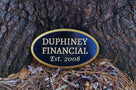 Custom Carved Builders Name Sign / Historic Founder Sign with circa year (LN46) - The Carving Company