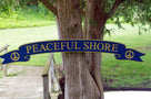 Banner Style Carved Quarterboard Personalized with your Wording (Q49) - The Carving Company