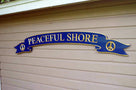 Banner Style Carved Quarterboard Personalized with your Wording (Q49) - The Carving Company