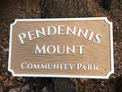 Community Park - Business Signs - Customized (B91) - The Carving Company