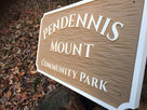 Community Park - Business Signs - Customized (B91) - The Carving Company