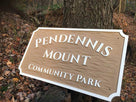 Community Park - Business Signs - Customized (B91) - The Carving Company
