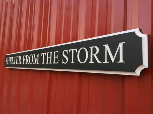 Custom Engraved Quarterboard sign - Add your name, color (Q68) - The Carving Company
