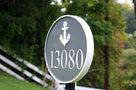 Coast themed Marker Custom Carved Sign with Starfish or other stock image (A118) - The Carving Company