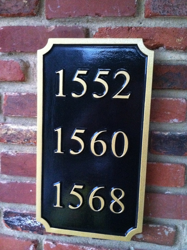 Multiple Numbers for House, Apartments, Condo's, Units etc. (A74) - The Carving Company