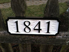 Custom Street Address Sign Rectangle / House number (A69) - The Carving Company