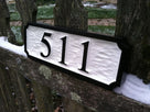 Custom House Number Sign - up to 5 Numbers (A49) - The Carving Company