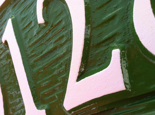 Personalized Address Sign - Custom Carved House Number Sign (A13) - The Carving Company