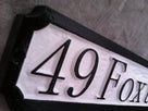 Personalized Address Sign with Street Name  (A54) - The Carving Company