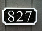 Made to Order House Number Sign (A63) - The Carving Company