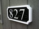 Made to Order House Number Sign (A63) - The Carving Company