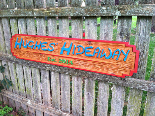 Custom Carved Wood Pub Sign - Unique Quarterboard (BP21) - The Carving Company