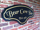 Bar sign with est. date - Man Cave  (MC5) - The Carving Company