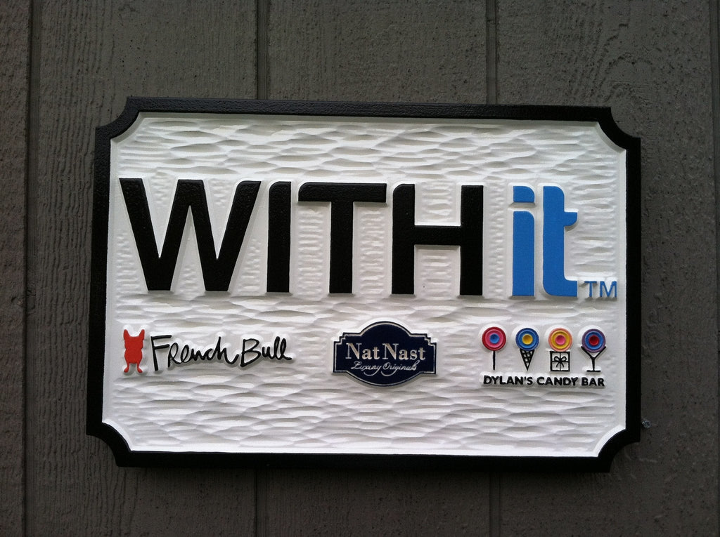 Custom Carved Business Sign - Dimensional Signage for Store Fronts (B64) - The Carving Company