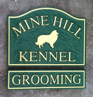 Customized Store Front Signs - Pet Grooming and other Business  (B47) - The Carving Company