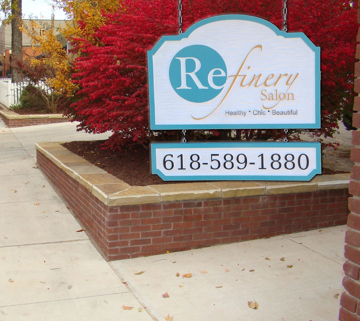 Custom Carved Dimensional Outdoor Business Sign (B13) - The Carving Company