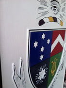 Customized Fraternity or Sorority Crest Carved Plaque (FC3) - The Carving Company