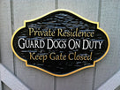 Guard Dog on Duty - Beware of Dogs (P6) - The Carving Company