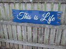 Custom Carved Quarterboard sign - Add your Name or Place (Q4) - The Carving Company