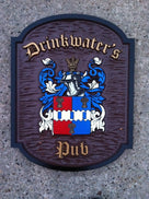Family Crest /  Coat of Arms / Family Shield  (FC9) - The Carving Company