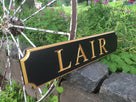 Custom Carved Quarterboard sign - Add your name, color  (Q14) - The Carving Company