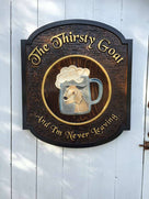 Custom Carved Bar or Pub Sign - Personalized - Made To Order (BP52) - The Carving Company
