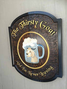 Custom Carved Bar or Pub Sign - Personalized - Made To Order (BP52) - The Carving Company