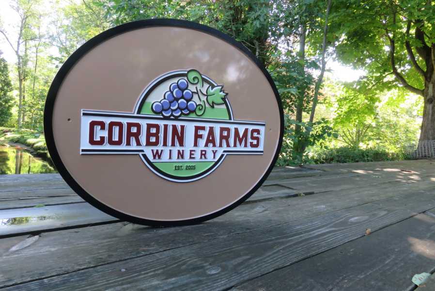 Professional Signs for Winery or Other Business (B102) Exterior Business Sign The Carving Company