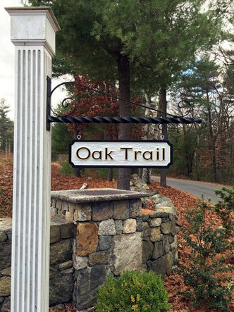 Carved Estate Sign (ES 2) - The Carving Company