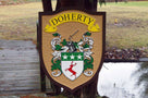 Family Crest / Coat of Arms / Clan Badge Custom Carved and Painted (FC18) - The Carving Company