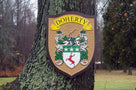 Family Crest / Coat of Arms / Clan Badge Custom Carved and Painted (FC18) - The Carving Company