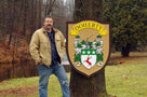 Family Crest / Coat of Arms / Clan Badge Custom Carved and Painted (FC18) - The Carving Company