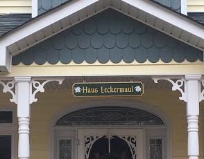 Quarterboard with German Style Font and Edelweiss-Add your own name Q55 - The Carving Company