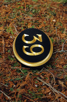 House Number Plaque - Inset numbers and border  (A155) - The Carving Company