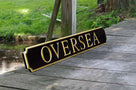 Classic Custom Carved Quarterboard sign - add your name (Q27) - The Carving Company