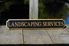 Custom Carved Quarterboard for Store front Business sign - with phone number (Q36) - The Carving Company
