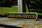 Custom Carved Quarterboard for Store front Business sign - with phone number (Q36) - The Carving Company