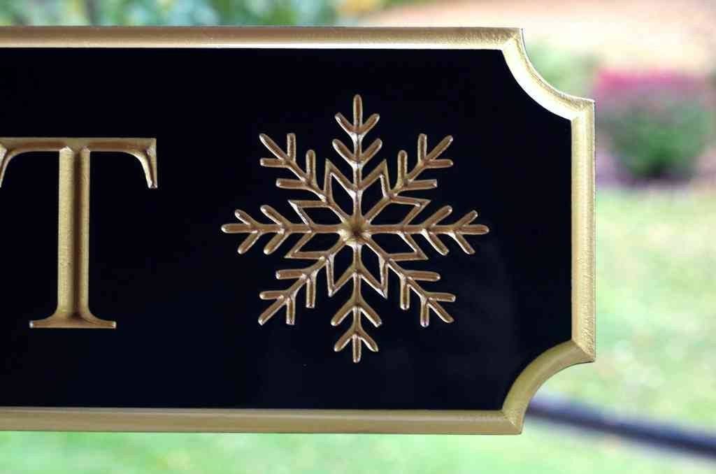 Custom Engraved Quarterboard sign with Seal or other image and Established Year (Q60) - The Carving Company