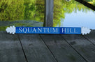 Nantucket Quarterboard Custom House Signs with Decorative Ends (Q20) - The Carving Company