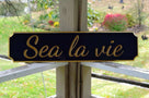 Personalized Carved Quarterboard sign in scripted font - add your name (Q33) - The Carving Company