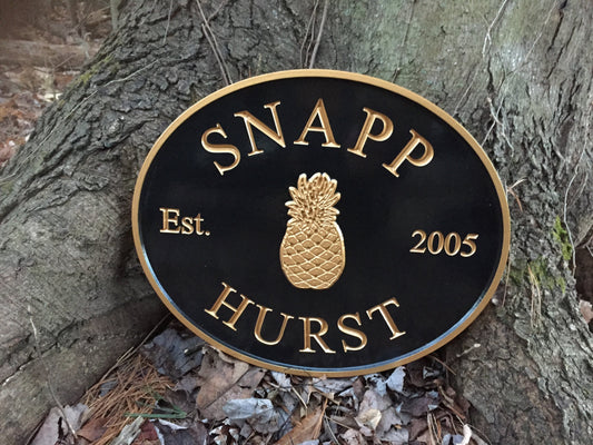 Snapp Hurst Pineapple sign