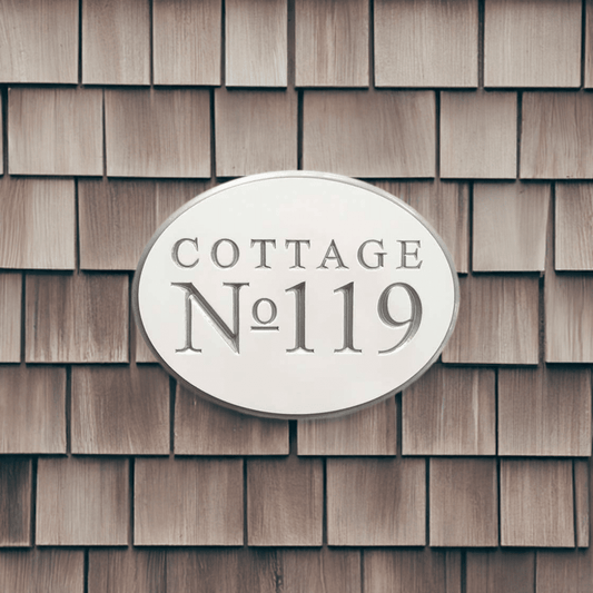 Address Number sign for Cottage, Home, or Business - Made to Order (A102) Address sign The Carving Company 