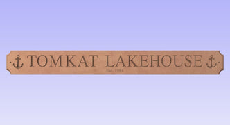 Reserved for Kathy Rodes Custom Sign The Carving Company 