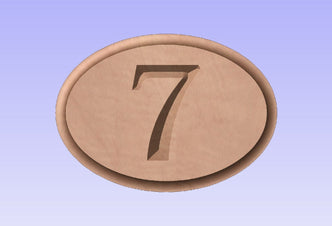 Reserved for H Nye House Number The Carving Company 