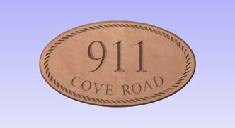 Reserved for Heather H Address sign The Carving Company 