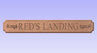 Reserved for Brett R Estate Sign The Carving Company 