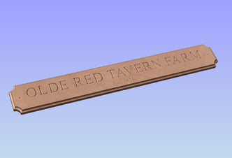 Reserved for Whitney M Quarterboard The Carving Company 