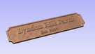 Reserved for Connie Z Quarterboard The Carving Company 