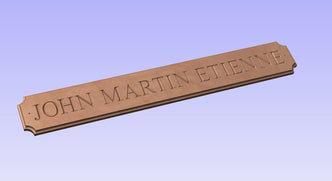 Reserved for Chris E Quarterboard The Carving Company 